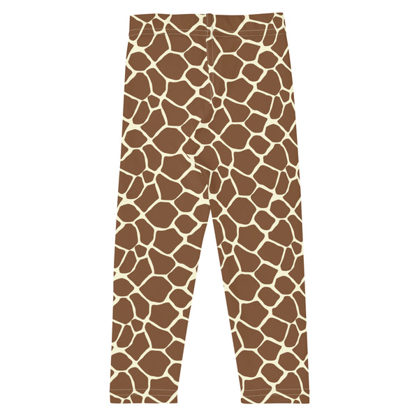 Giraffe Leggings/ Giraffe Kid's Leggings/ Giraffe Theater Cosplay Costume/ Giraffe Print Leggings