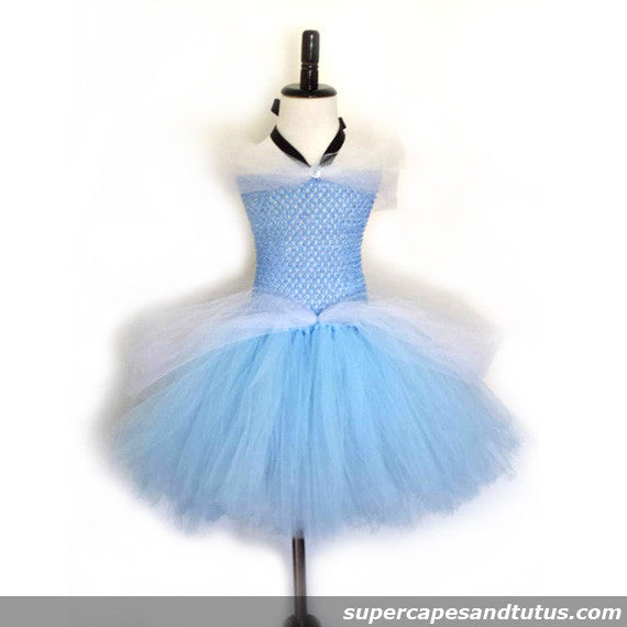 Princess Tutu Dress 5 / Light Blue with White Princess Tutu Dress 5 / Light Blue with White
