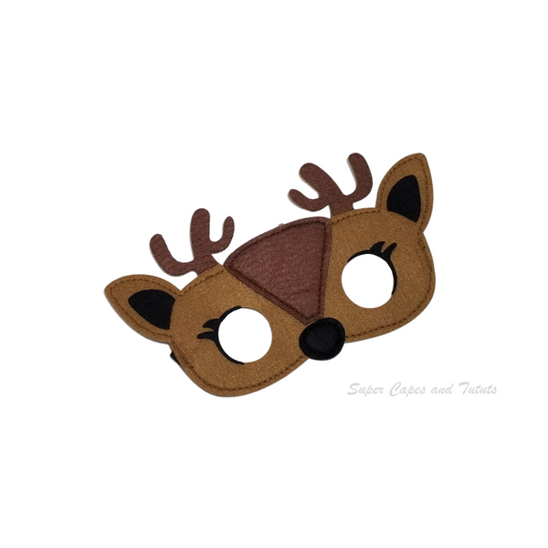 Woodland Forest Animal Felt Mask - Woodland Animal Birthday Party Favors - Woodland Animal Costume