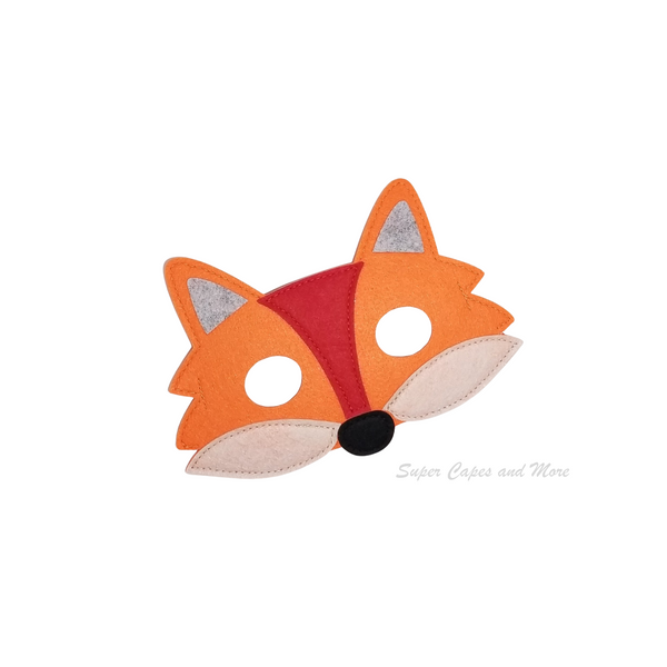 Woodland Forest Animal Felt Mask - Woodland Animal Birthday Party Favors - Woodland Animal Costume