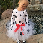 Dalmatian Tutu Skirt with Ears and Tail - Super Capes and Tutus, Tutu Skirt, [product_tags], Super Capes and Tutus