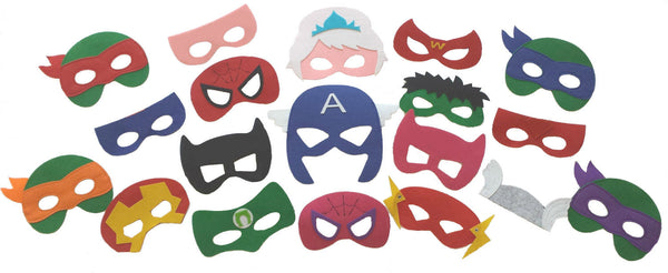 Sale! Superhero Masks - Ready to Ship / Party Favors - Super Capes and Tutus, Superhero Masks, [product_tags], Super Capes and Tutus