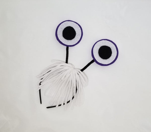 Monster Eyes and Hair Headband - Super Capes and Tutus, Headbands, [product_tags], Super Capes and Tutus