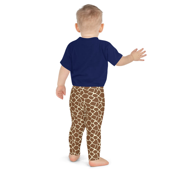 Giraffe Leggings/ Giraffe Kid's Leggings/ Giraffe Theater Cosplay Costume/ Giraffe Print Leggings