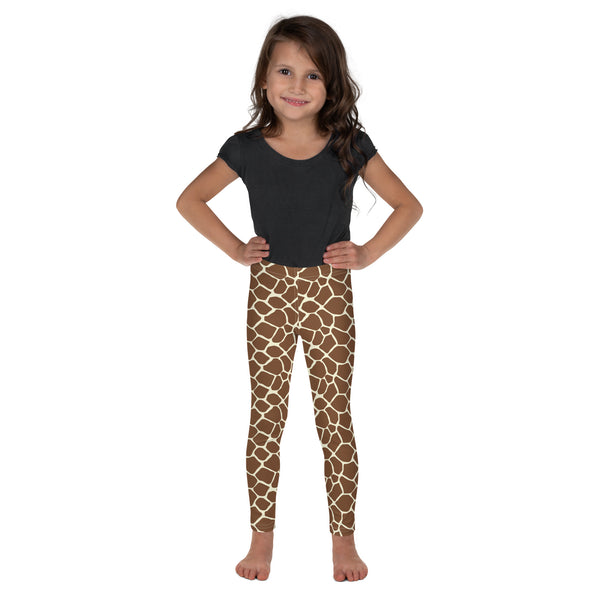 Giraffe Leggings/ Giraffe Kid's Leggings/ Giraffe Theater Cosplay Costume/ Giraffe Print Leggings