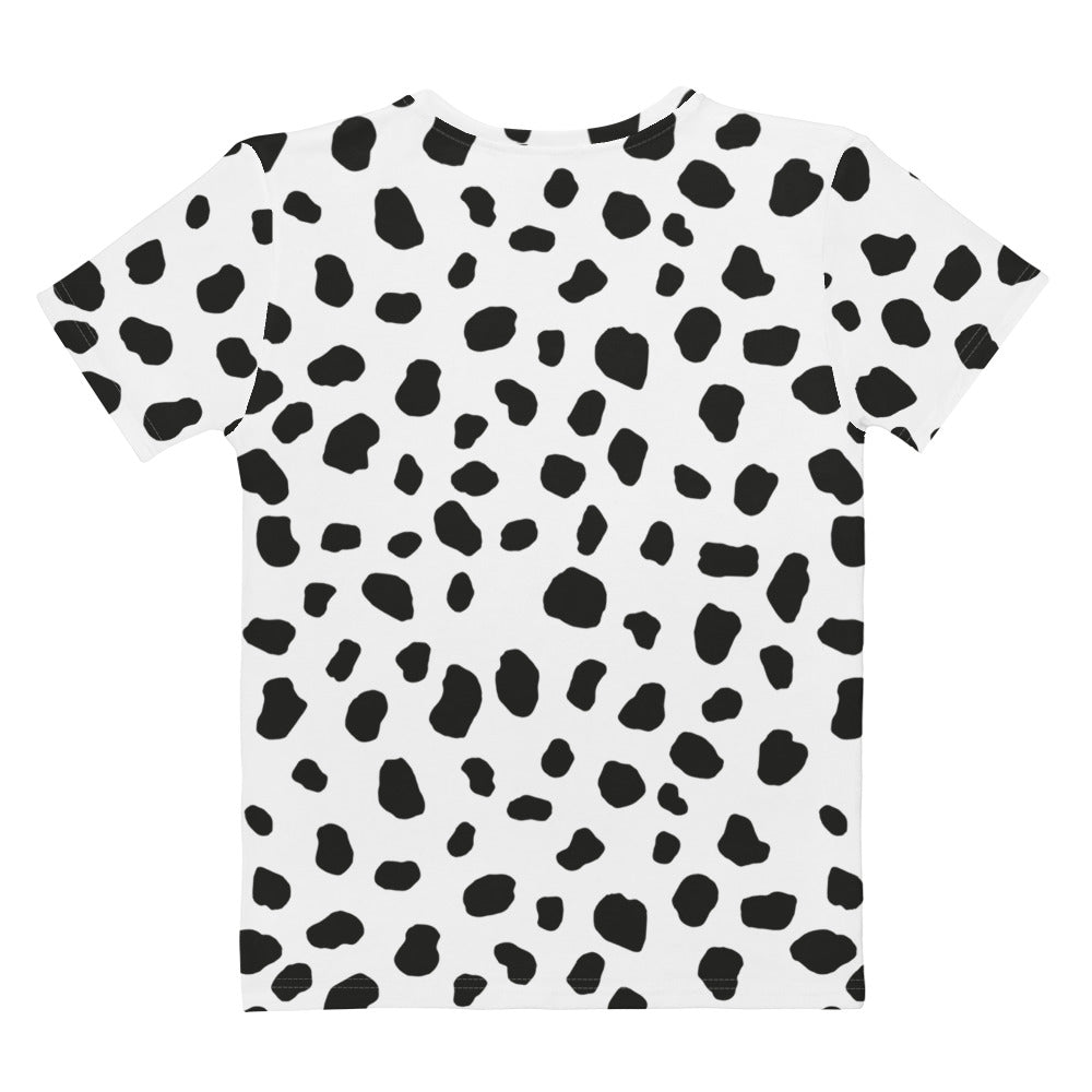 Black/White Brushed Dalmatian Shirt, WHISTLES