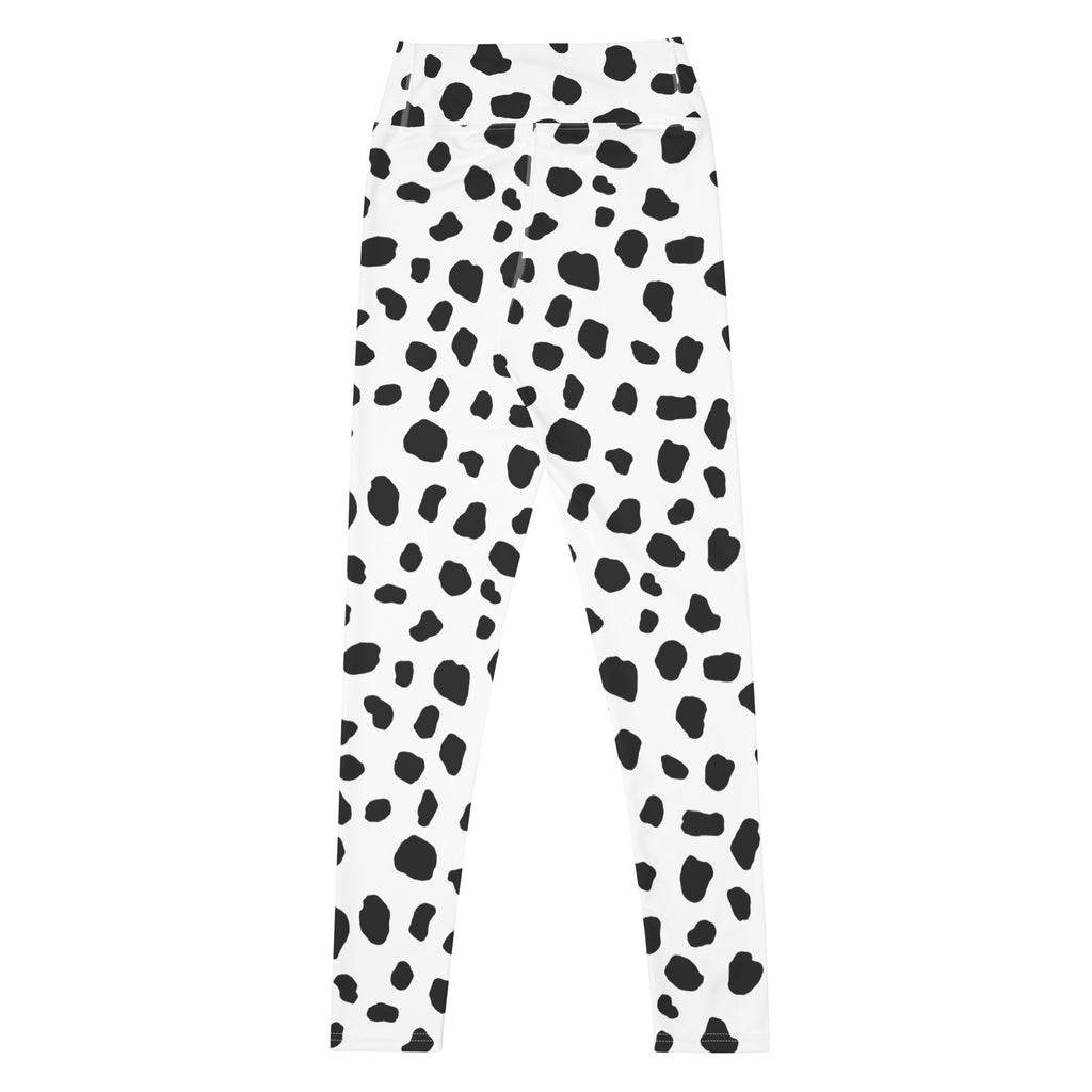 Dalmatian Leggings For Teens and Women, Dalmatian Print Halloween Cost –  Super Capes and Tutus