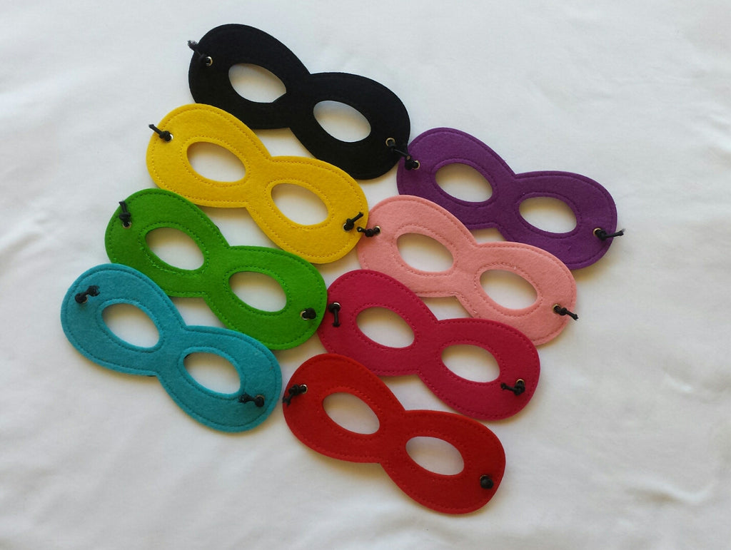 Plain Superhero Masks - Super Capes and Tutus, Superhero Masks, [product_tags], Super Capes and Tutus