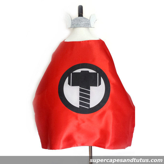 Super Hammer Superhero Cape and Mask - Super Capes and Tutus, Superhero Capes, [product_tags], Super Capes and Tutus