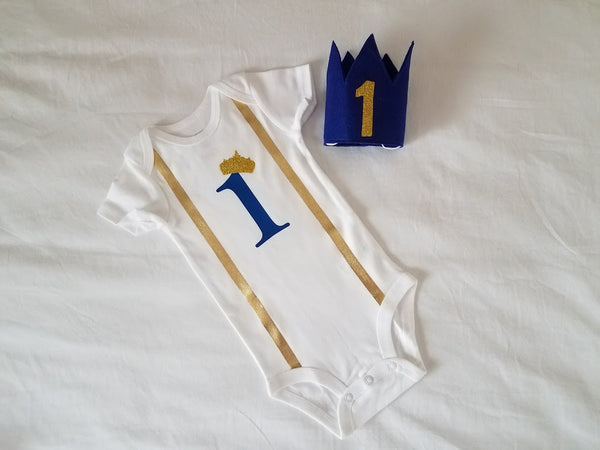 Royal Prince Birthday Cake Smash Outfit - Super Capes and Tutus, Birthday Outfits, [product_tags], Super Capes and Tutus