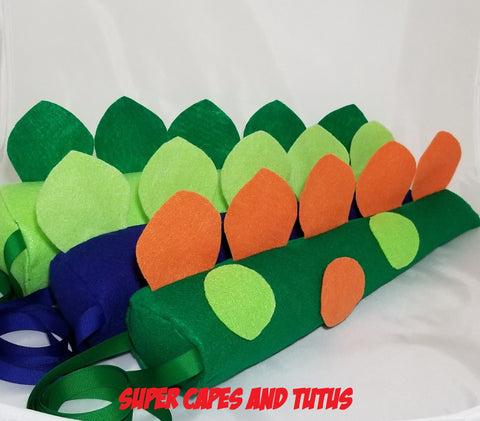 Party Pack Polka Dot Dinosaur Tails - 16" Long - Super Capes and Tutus, Dinosaur Tails, [product_tags], Super Capes and Tutus
