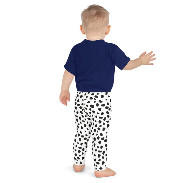 Dalmatian Leggings/ Dalmatian Kid's Leggings/ Dalmatian Cosplay Costume/ Dalmatian Animal Print Leggings