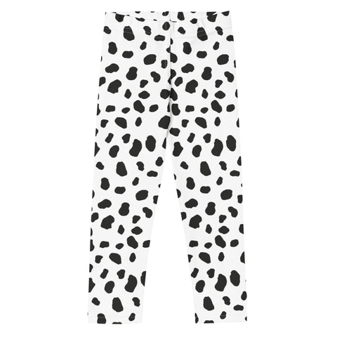 Dalmatian Leggings/ Dalmatian Kid's Leggings/ Dalmatian Cosplay Costume/ Dalmatian Animal Print Leggings