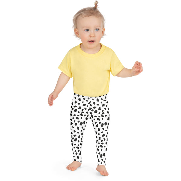 Dalmatian Leggings/ Dalmatian Kid's Leggings/ Dalmatian Cosplay Costume/ Dalmatian Animal Print Leggings