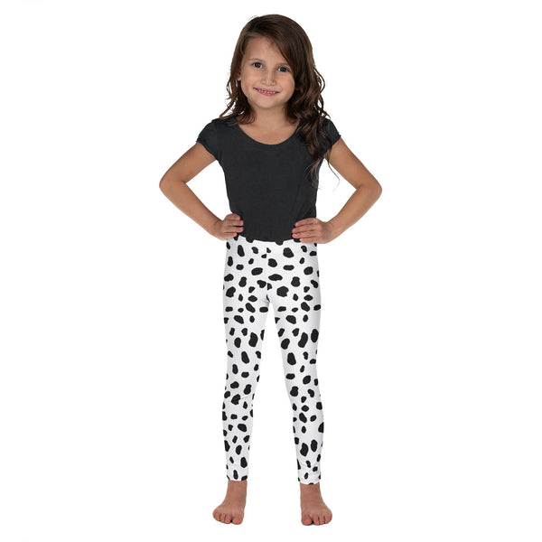 Dalmatian Leggings/ Dalmatian Kid's Leggings/ Dalmatian Cosplay Costume/ Dalmatian Animal Print Leggings