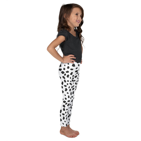 Dalmatian Leggings/ Dalmatian Kid's Leggings/ Dalmatian Cosplay Costume/ Dalmatian Animal Print Leggings