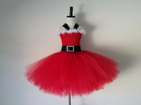 Santa Christmas Tutu Dress - Super Capes and Tutus, Tutu Dress, [product_tags], Super Capes and Tutus